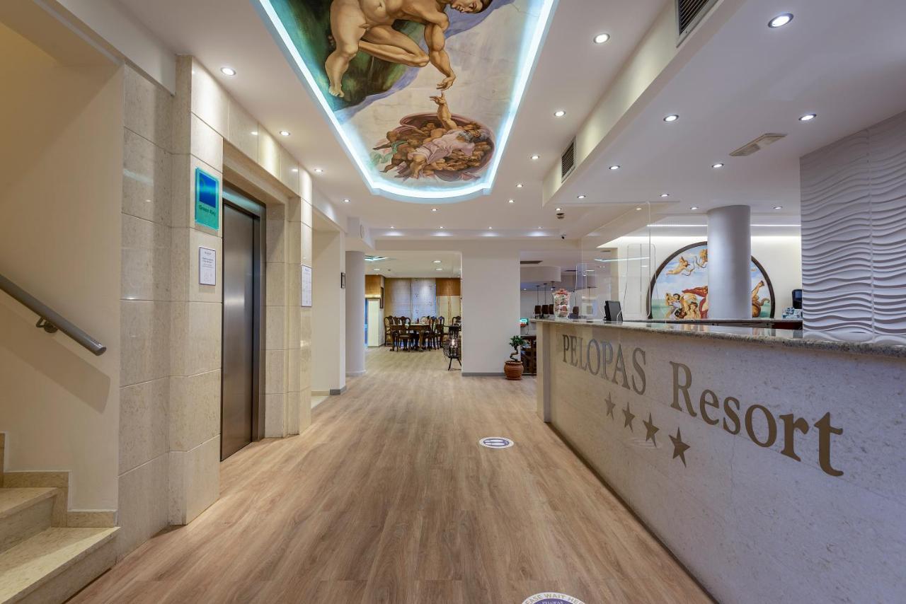 Pelopas Hotel Tigkaki  Bagian luar foto